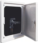 Access Panel 8X8 With Door (max Opening 6.5X6.5) Plastic White (medium 8''X8''). Fixed Price $17.65.